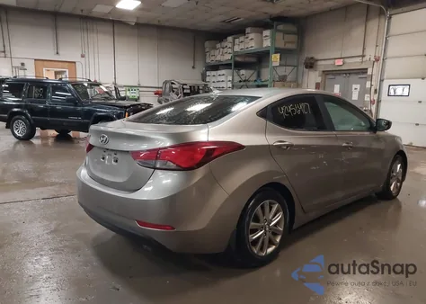 2014 Hyundai Elantra Se из США, поврежденный, VIN 5NPDH4AE2EH519346